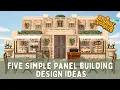 Five Simple Panel Building Ideas How To Make Them Animal Crossing New Horizons
