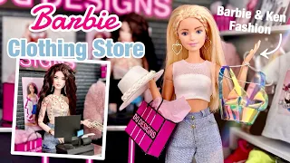 Barbie Doll Clothing Store Making a Trendy Gen Z Boutique For Barbie Ken Doll Fashion