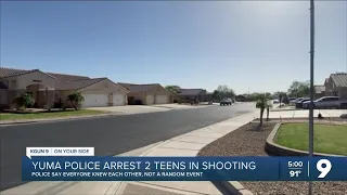 Suspects arrested in Yuma house party shooting that left 2 dead 5 wounded