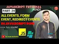 JAVASCRIPT Tutorial All Events Form Events Prevent by default in JS DOM by theCodeDefinition
