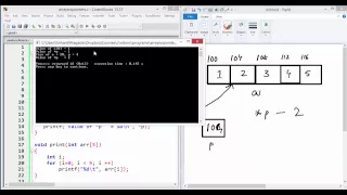 Pointers vs Arrays in C