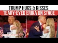 Download Lagu Trump DANCES At Kirk Funeral; Tearful Erika Cracks A Smile | Watch Viral Video
