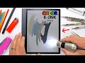 Color E-ink looks CRAZY Under a Microscope