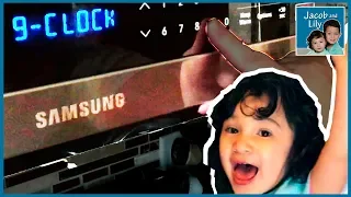 Set time on samsung microwave Fast in the kitchen of Jacob and Lily