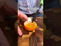 You can turn an orange peel into a quick emergency candle