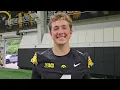 Tradon Bessinger Iowa Football Media Day 2026