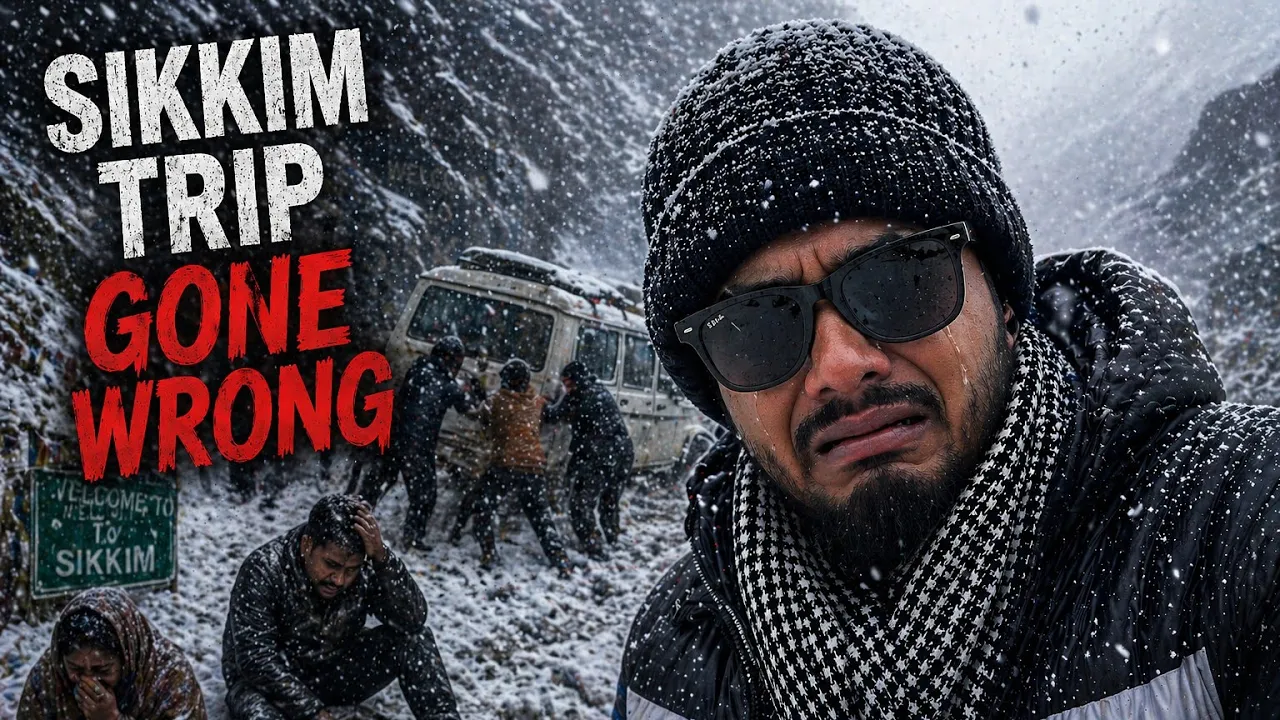 Thand mai sabka halat kharab Zero point mai 😨😭 | Sikkim trip Day 4 |Part 2 |Si vlogs