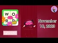 WordBrain Brainy s Clue Hunt Event November 10 2023 - All Parts