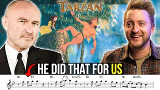 phil collins did not have to go this hard on tarzan