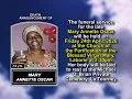 Mary Annette Oscar Short Obituary