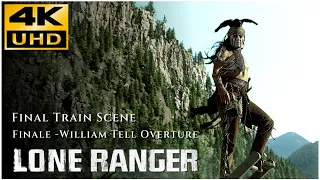 Download The Lone Ranger (2013) Train Scene - Finale (William Tell Overture)  4K \u0026 HQ Sound MP3