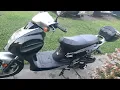 X PRO 150cc Moped Street Gas Moped 150cc Adult Bike Review XPRO Scooter - u can hear it