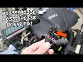 HYUNDAI SANTA FE CODE P0335 P0336 P0337 P0338 P0339 CRANKSHAFT POSITION SENSOR CHECK ENGINE LIGHT FI