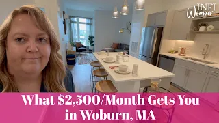 What 2 Gets You in Woburn MA Boston Suburb Apartment Tour INFJ Vlog