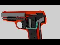 Ruby M1915 Pistol Animation