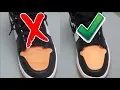 How To Remove Creases on Jordan 1