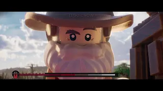 RDR2 Uncle Antagonizing John - BUT IN LEGO 4K