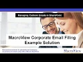 Corporate Email Filing ExampleSolution