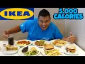 IKEA 5000 Calorie Food Challenge