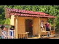 Download Lagu Ca and baby Khoa finished the door and railing.