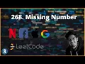 268 Missing Number Leetcode City Coder 3rd March