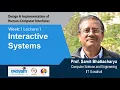 Lec 1 Interactive Systems