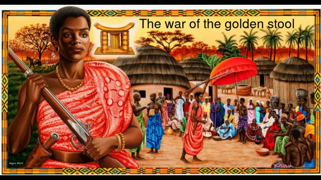 The War of the Golden Stool (Sika Dwa Kofi) - Yaa Asantewa War | African (Ashanti - Ghana) history
