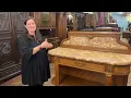 Pelayan Louis XVI | Hidangan Penutup Prancis Antik dengan Marmer & Ormolu