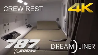 Where do Pilots sleep on the Boeing 787 Dreamliner