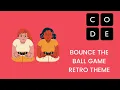 Simple Coding Programming for Kids - Bounce the ball game using code org