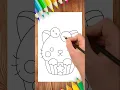 Coloring a Kawaii Cute Cat The Coloring Crews Adorable Coloring Pages for Kids