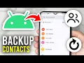 How To Backup Contacts On Android - Full Guide