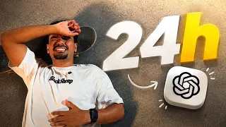 24 HORAS VIVENDO A ROTINA DE UM SKATISTA PROFISSIONAL! 😱