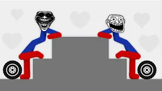 Best Falls | Stickman Dismounting compilation of funny moments VES STICK #777