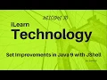 Set improvements in Java 9 with JShell