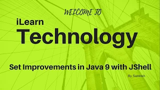 Set improvements in Java 9 with JShell