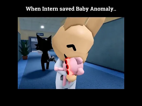 When Intern saves baby anomaly ! #animalhospital #roblox #usa