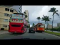 Typical Day Driving to Walmart Store Honolulu