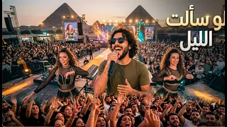 لو سألت الليل                        حفلة لايف   آدم المصري  ادم المصرى اغانى شعبى تريند دندنها