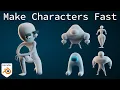 Lagu Fast Character Modeling with the Skin Modifier in Blender