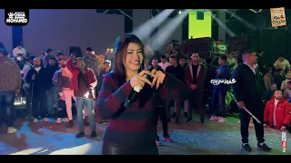ي ا خرابي على حضورها وخفت دمها ودلعها على المسرح   حوريه والمنشار واوشا   روقان      هنا كلو دندنها
