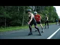 Getting Inline Friends Prep for NorthShore Inline Marathon