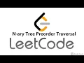 LeetCode N-ary Tree Preorder Traversal Java
