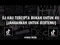 Download Lagu DJ KAU TERCIPTA BUKAN UNTUK KU (JANGAN KAN UNTUK BERTEMU) KECE VIRAL TIKTOK