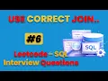 1378 Replace Employee ID With The Unique Identifier Leetcode SQL 50 -