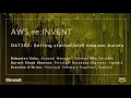 AWS re Invent 2017 Getting Started with Amazon Aurora DAT202