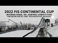2022 FIS Continental Cup Ski Jumping At Pine Mountain Ski Jump Iron Mountain MI Jason Asselin