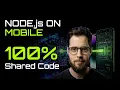 Node js on Mobile Zero-Bridge Shared Logic with Bare Runtime