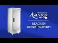 Avantco Reach-In Refrigerators