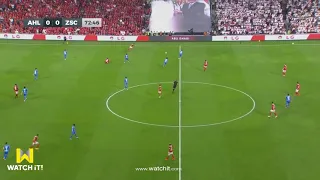 مشكله محمود كهربا مع لاعبي الزمالك من البدايه في السوبر المصري 2019 